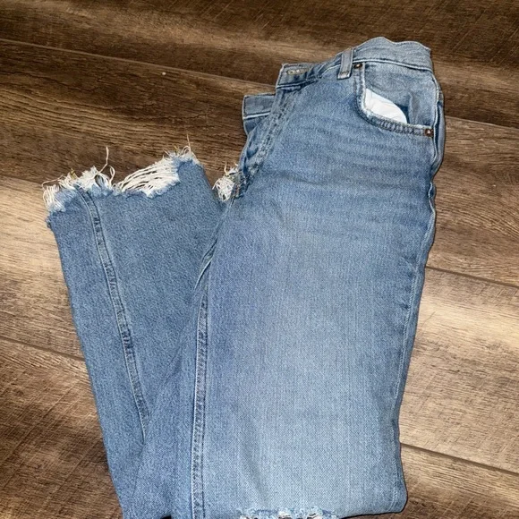 We The Free Blue Denim Jeans - Picture 3 of 4